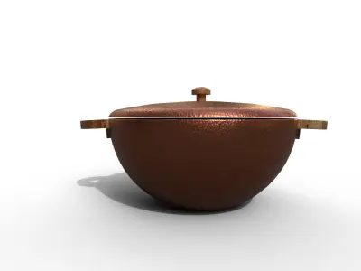 3D Bowl model  Low-poly 3D model