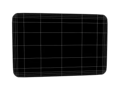 Identification Card Emoji v1 001 Low-poly 3D model