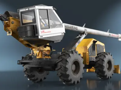  Jarraff Forestry Trimming Tractor High-Reach Used 