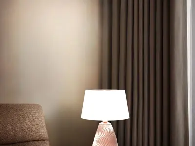 Table Lamp 3D print model 14