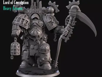 Lord of Corruption 3D print model