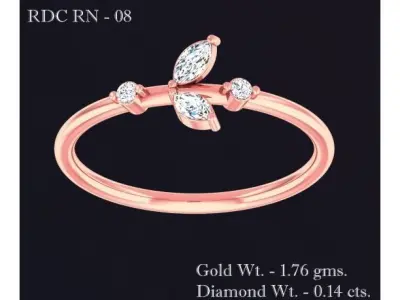 Women Ring 3D print model 105