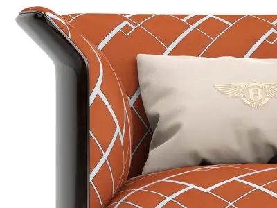 Bentley Ramsey armchair 3D model