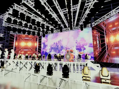 Escenario para conciertos  layher  3D model