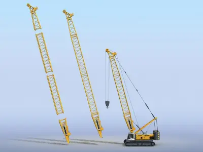  Crawler Crane LIEBHERR HS 