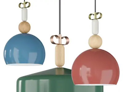 Il Fanale BON TON - Hanging lamp 3D model