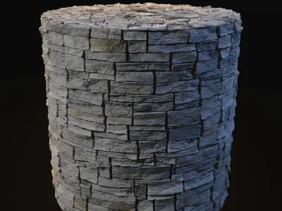 Blanco Chopped Stone 8K Textures Texture