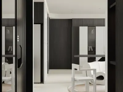 apartment interior scenes      3D model 5