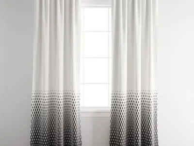 Curtain 256 3D model