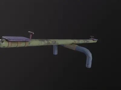 Soviet Oldschool Teeter 3D Model Low-poly 3D model