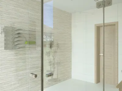 Bathroom 05 Low-poly 3D model