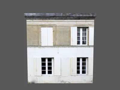 Building Lowpoly Low-poly 3D model get