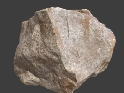 Joy Stone Low-poly 3D model