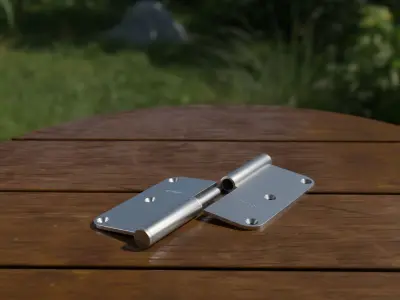 door hinges 3D model