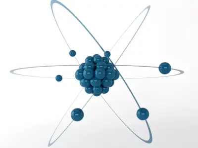 Atom 1 3D model