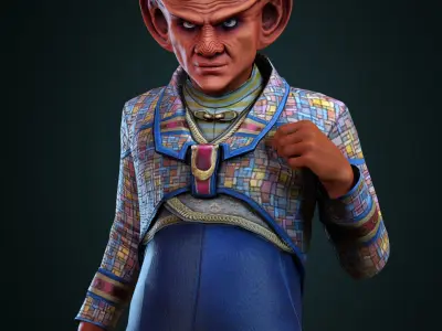 DS9 Quark For G8M 3D model