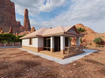 old house-Old Abandoned House 3D model