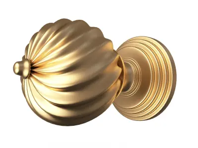 Door Knob 01 Low-poly 3D model