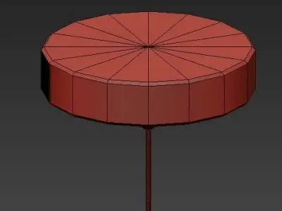 Suspension Blanche Chambre 3D model