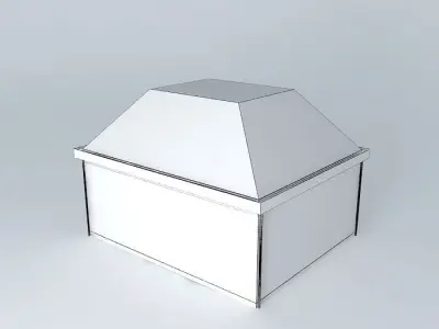 Paluno house with windows Free 3D model