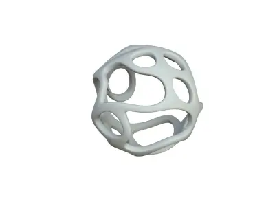 SciFi Cube Object No 27659 Low Poly Shape Texture