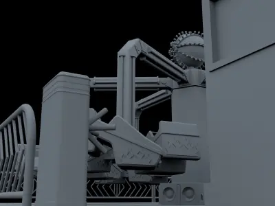 Carnival Ride Project 3D model