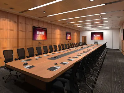 Conference Room  3D model