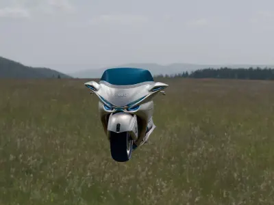  Aether Glide X1 Low-poly 3D model