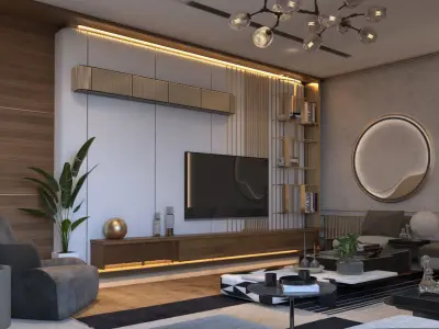 Living Room  3D model