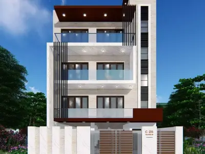 Modern Residence  3D model purchase