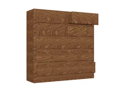 Architectural Assets Dresser 2 3D model