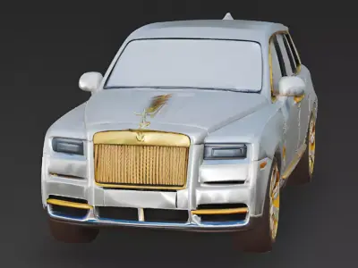 The Sovereign Executive SUV 3D Model Low-poly 3D model