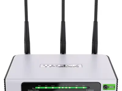 Router TP-Link TL-WR940N 3D model