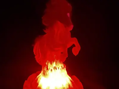 Fire Horse Tea Light Shade Chinese New Year Chinese Traditional 3D print model