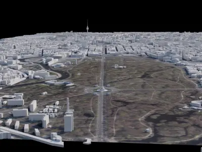 Berlin - Germany 3D model