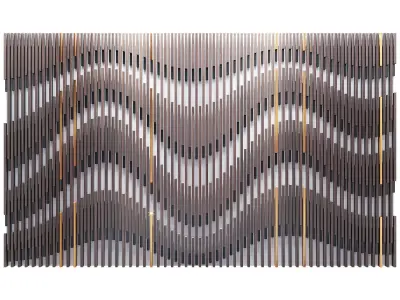  Decor wood Panel 46 3D model