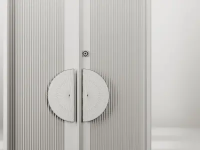 Entrance door set4 3D model