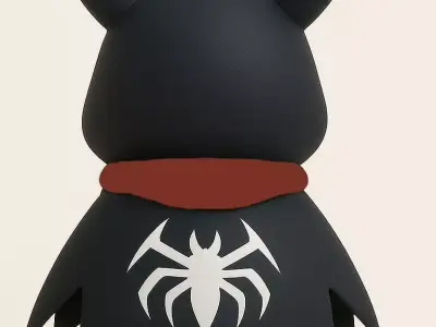 Pikachu x Venom Free 3D print model