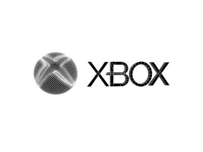 Xbox 2005 Logo v1 004 Free low-poly 3D model