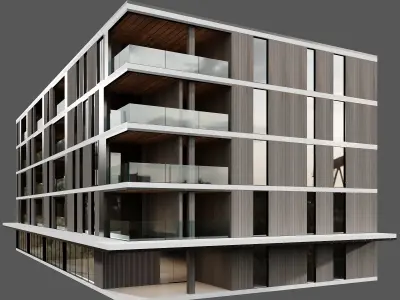 RESIDENTIAL BUILDING NO76 A 3D model