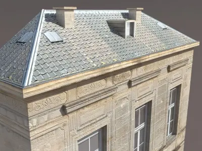 Apartment House 119 3D model