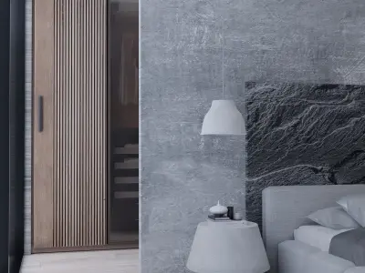 Bedroom 4 Blender Scene 3D model