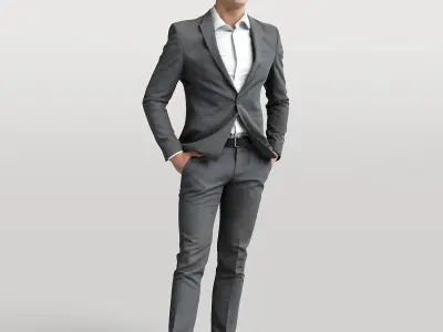 Humano 80 - Library - POSED PEOPLE LIBRARY - 80x 3D models  3D model