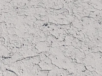 Ultra realistic Ground cracks 3D model