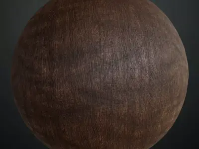 Medieval Ornate Wood Library Drawers PBR Seamless Texture