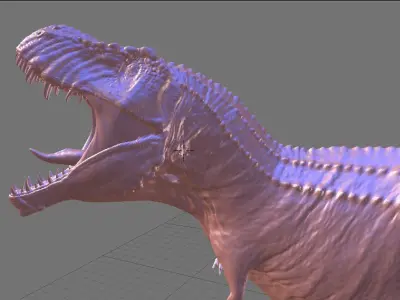 T- Rex 2 Stl 3d model t-rex 3D print model