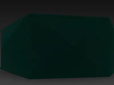 Octagon LED Light or Fixture 3D model