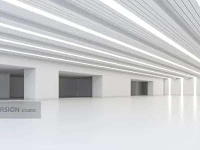 interior base mesh pack vol 01 Low-poly 3D model