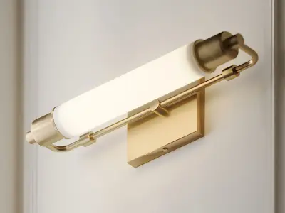 Tube Vanity Wall Sconce 3D model