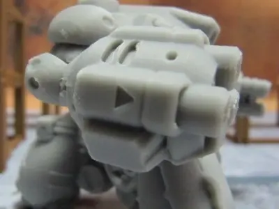 CHIBI-TECH SD - TRIDENT ARM B - C         3D print model